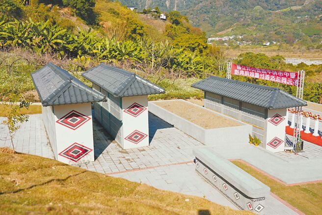和平区雪山坑公墓纳骨墙24日启用，第一期工程设置510个骨灰（骸）柜。（台中市民政局提供／陈淑娥台中报导）