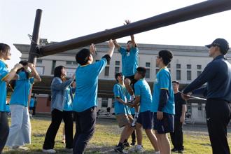 全國高中科學營 發揮團隊精神合力通過關卡