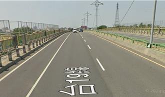 朴子大橋落水意外！女警驚見「男爬護欄」下秒消失 消防急搜救