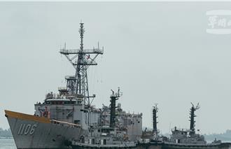 岳飛軍艦大修工程啟動 維護海上戰力