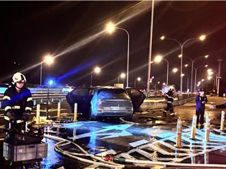 国1杨梅休息站恐怖分隔岛 3年12件车祸酿7死