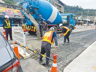 南荣路人行道改善 5月完工