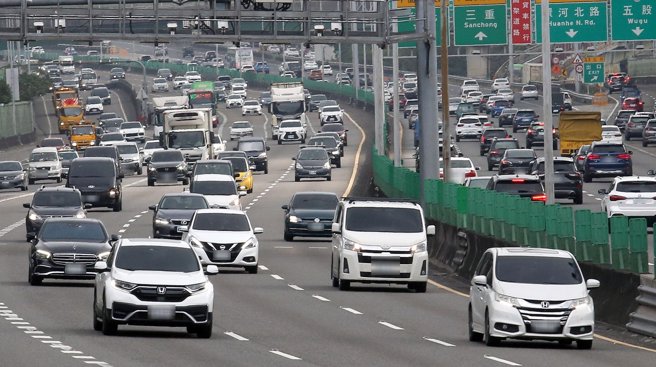 春节国道预测初三达高峰 高公局：这些路段需小心（示意图/本报资料照）
