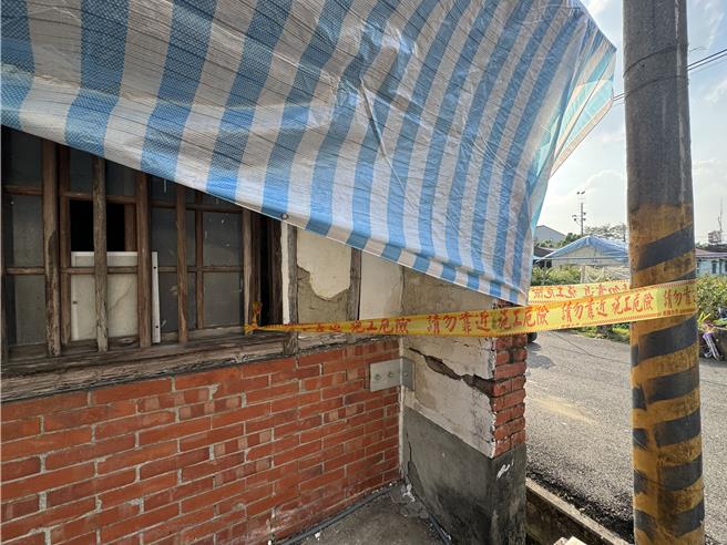 楠西区此次地震中屋损严重，加上余震不断，台南市政府评估安置后续安置需求增加，紧急启动增加灾区安置收容量能。（曹婷婷摄）