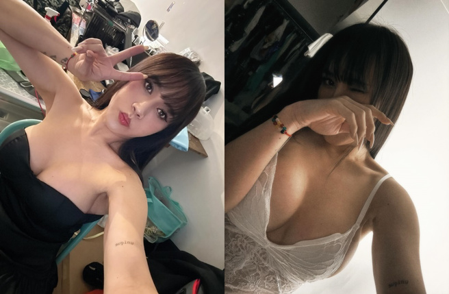 跨性别网红黄小爱。（图／littlelove0304 Threads）