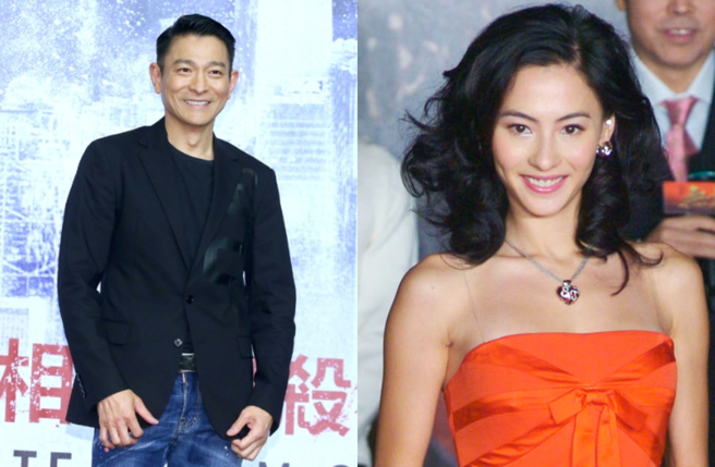 刘德华与张柏芝曾合作电影《大只佬》，女方爆出工作态度不敬业。（图／中时资料照）