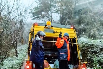 司馬庫斯下雪了！「瑞雪繽紛」影片曝光 網讚嘆：好美