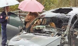 電動車疑輔助駕駛 自撞奪4命