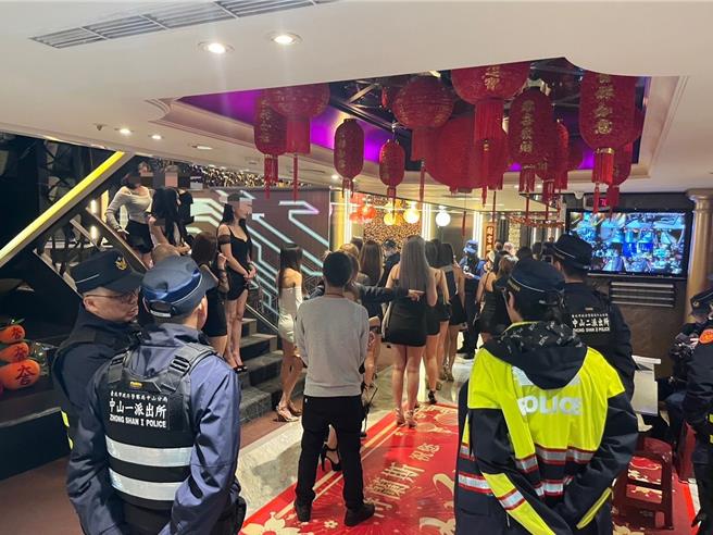 北市警方年前进行大规模扫荡。（警方提供）