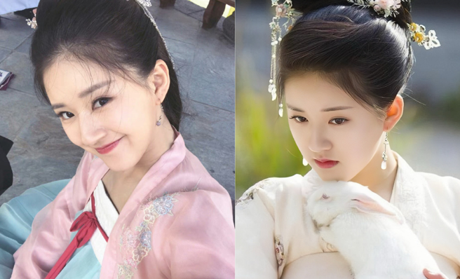 大陆女星赵露思凭《传闻中的陈芊芊》爆红。（图／翻摄自微博）