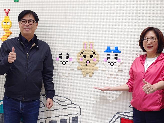 高雄市长陈其迈今（27）日透露，陈菊目前復原状况良好，持续復健治疗中不用担心。（任义宇摄）