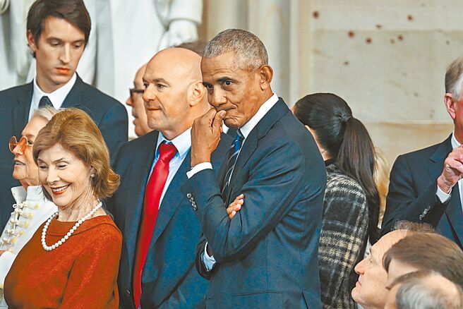 美国前总统欧巴马与前第一夫人蜜雪儿多次传出离婚。（美联社）