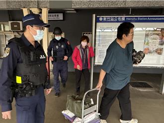新竹鐵警結合保七總隊同護鈔 讓民眾安心過好年