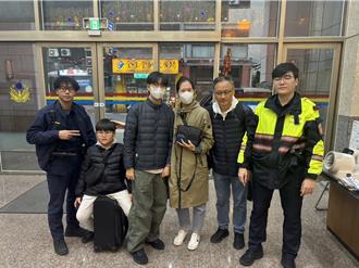 瑞芳警方助韓客尋回攝影機 展現台灣人情味