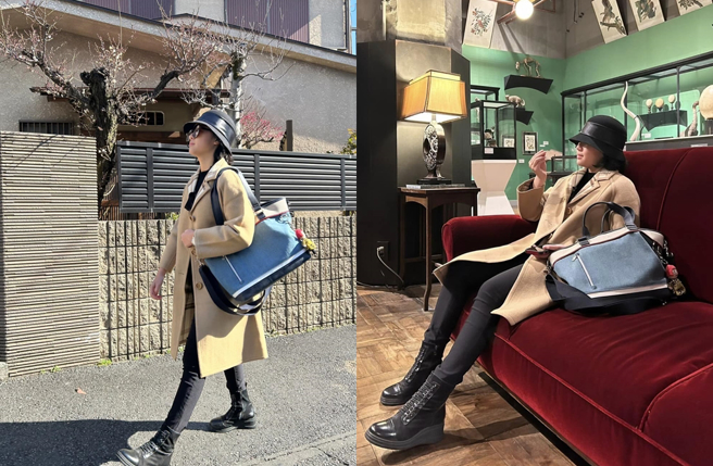 吴淡如晒出女儿照片神复刻她的模样。（图／翻摄自吴淡如每周一文脸书）