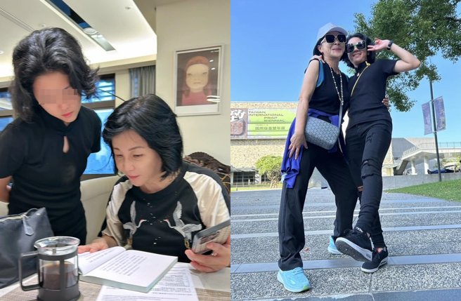 吴淡如母女感情好。（图／翻摄自吴淡如脸书）