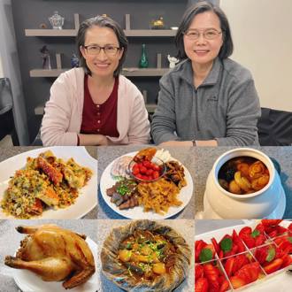 蔡英文年夜飯菜色曝光！連2年同框蕭美琴：被大家洗版了