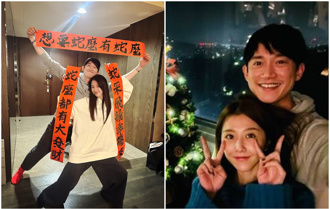 去年底爆密婚！吳慷仁、邵雨薇一起過年寫春聯 字跡曝