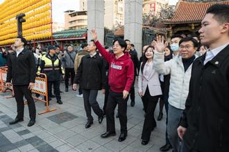 赖清德初一新春参香   祈愿台湾团结克服任何挑战