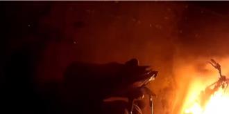 新竹年初一凌晨火警！11車燒毀  疑施放爆竹煙火釀災