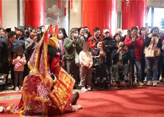 圓山大飯店首迎電音三太子 邀民眾一起迎新慶團圓