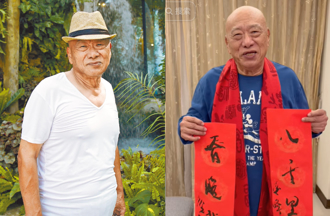 79歲凌峰驚傳2度中風 新年手寫春聯曝病況：滿血復活