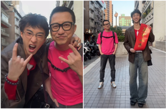 父子同框！小哈利合体庾澄庆拍贺年影片 碎念爸爸：不要臭脸