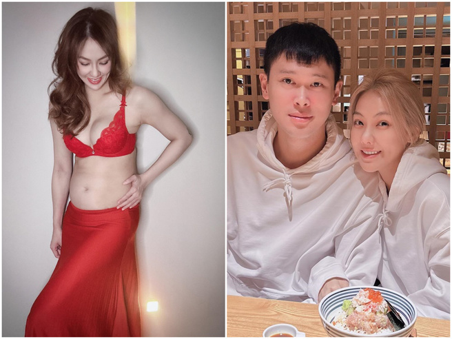 刘雨柔怀孕后，一周前的发文遭网友质疑骗点阅率。（刘雨柔脸书）