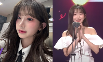 李珠珢登SBS演艺大赏任颁奖人 大跳「三振舞」害羞模样超可爱