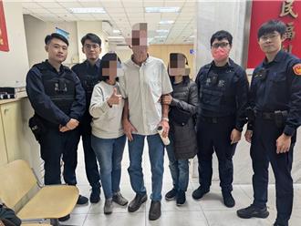 美籍老翁迷途家屬急報案    警處理車禍見他經過鷹眼認出助團圓