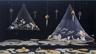 新北燈會原民燈區絢麗登場 展工藝之美推傳統編織體驗