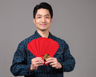 《中国时报》新春月历海报 大年初五随报免费赠送