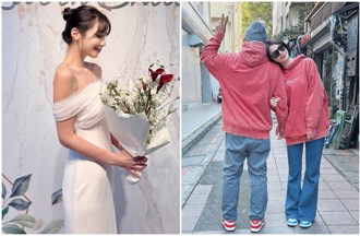 「小惡魔」湘瑩升格人妻 首曬老公同框照放閃甜喊：幸福滿滿