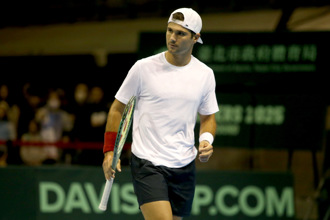 台維斯盃》來台過年解鎖里程碑 美國老將直呼特別