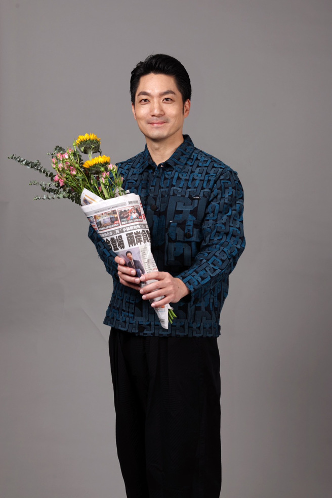 台北市長蔣萬安力挺台灣設計師品牌，先前更親自出席台北時裝週。（鄧博仁攝影）