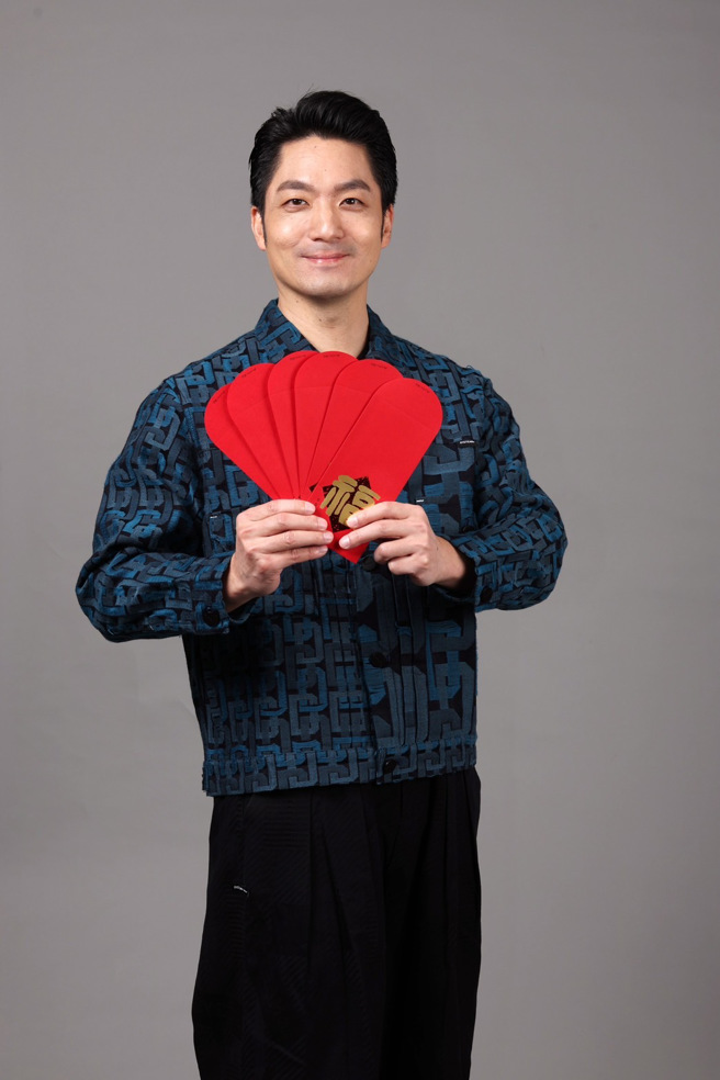 台北市長蔣萬安力挺本土時尚。（鄧博仁攝影）