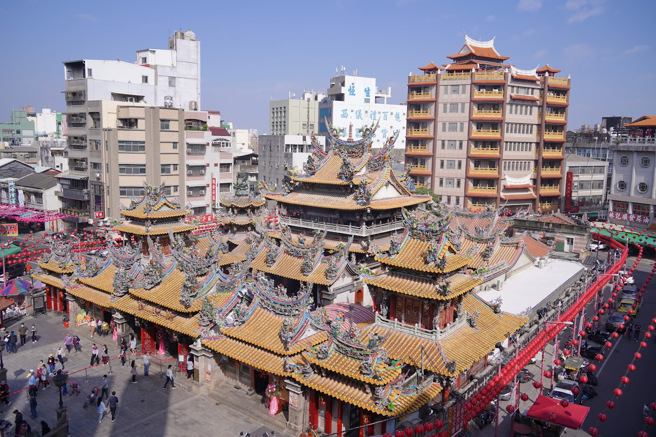 北港朝天宫去年1至11月共吸引943万人次朝圣，拿下全台最强宫庙。（翻摄Google Maps）