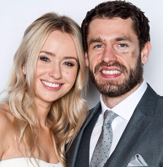 演員Sammy Winward跟前英國足球明星David Dunn結婚多年，如今依舊恩愛如昔。(圖／sammy_winward IG)