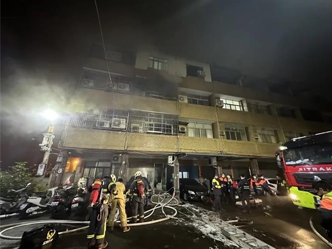 彰化市全福街23日凌晨4时许民宅大火酿2死，继7月大女婴除夕不治，妈妈大年初三也心跳停止离世。（彰化县政府提供／杨静茹南投传真）