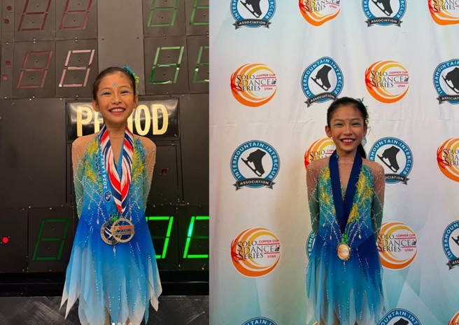 华裔花滑新星Angela Yang。（图／翻摄IG@angelayangskates）