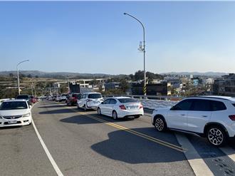 初四北返车潮涌现！省道25处地雷一次看