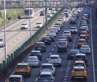 國道多處塞到凌晨 初四上午壅塞路段出爐