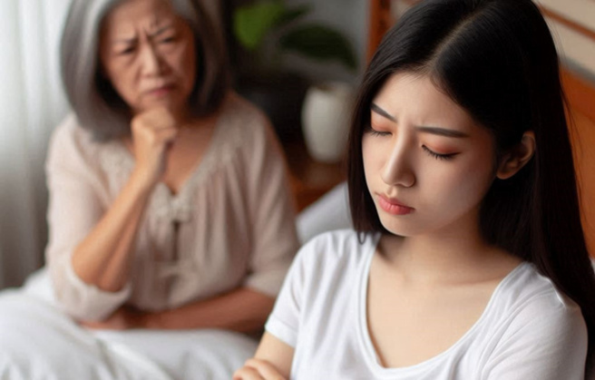 一名媳婦表示，每年過年回婆家都會被婆婆罵，但婆婆因為失智，今天反倒對她笑臉盈盈。（示意圖、與本案無關／AI生成）