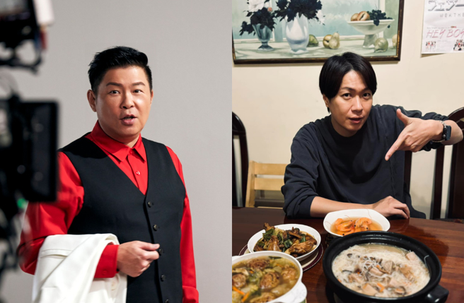 黃少谷(右)發聲，曝曾國城(左)私下為人。（圖／翻攝自曾國城、黃少谷 臉書）