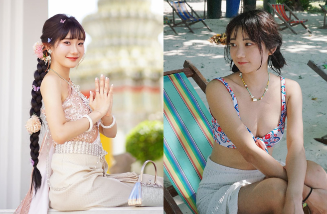 爱莉莎莎不认为泰国旅游很危险，揭沦猪仔重要关键。（图／IG@goodalicia）