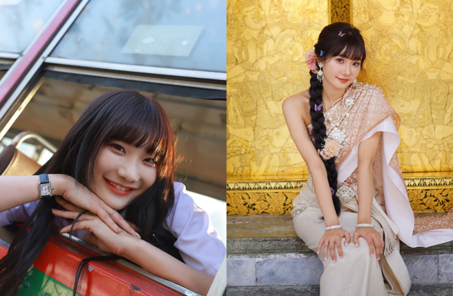 爱莉莎莎近期经常到东南亚工作，认为到泰国旅游不危险。（图／IG@goodalicia）