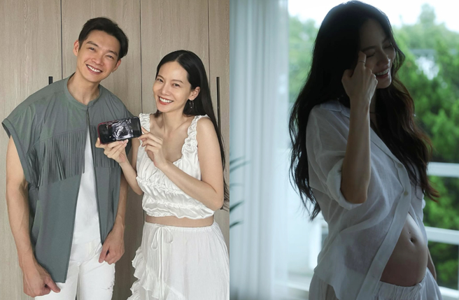 曾之乔怀孕怎么可能都很开心，惊吐压力多到写不完。（图／IG@chiaochiaotzeng）