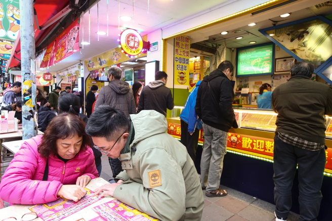 大乐透春节加码期间，多家投注站都有超过一次的奖项开出纪录。(示意图/资料照片)
