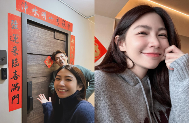 曾智希婚禮不到1個月煩惱曝光，捏臉頰憂吐「怎麼辦…」。（圖／臉書 曾智希 Simba）