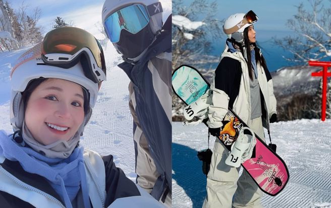 吳怡霈和丈夫近來到日本滑雪，發現長野鄉下房子約85坪只賣70萬台幣。（圖／翻攝自吳怡霈IG）